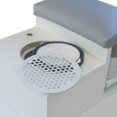 POSTAZIONE ASPIRANTE PEDICURE COMPACT, dettaglio aspiratore, Tavoli STARTER SNC - Nail Store - Treviso - Veneto