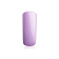 Foto di unghia dipinta con Smalto UV-LED semipermanente Extreme lack colore lilla con sfondo bianco, marchio SNC Super Nail Center