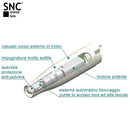 MANIPOLO SENZA TUBO PER FRESA professionale ASPIRANTE  unghie, frese e punte professionali per onicotecnica marchio SNC Super Nail Center