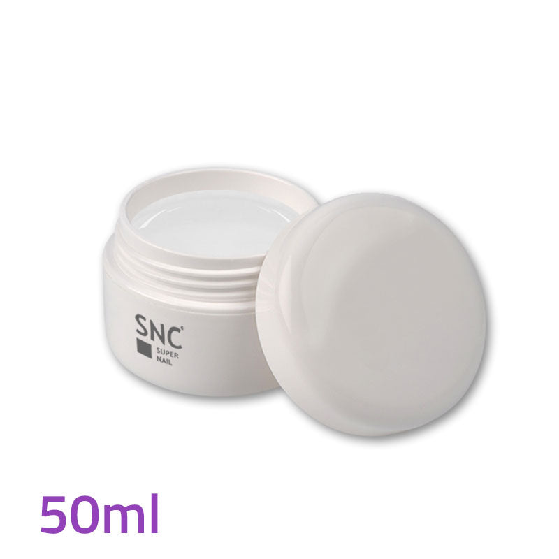 Foto di gel di Base Masterline UV/LED da 50ml con sfondo bianco, marchio SNC Super Nail Center