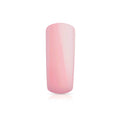 Foto di unghia dipinta con Smalto UV-LED semipermanente Extreme lack colore Cipria, rosa chiaro con sfondo bianco, marchio SNC Super Nail Center
