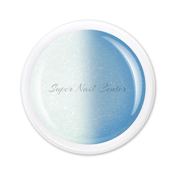 Foto di light changing blu chiaro da 5ml con sfondo bianco, marchio SNC Super Nail Center