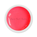 Foto di neon color gel Corallo da 5ml con sfondo bianco, marchio SNC Super Nail Center