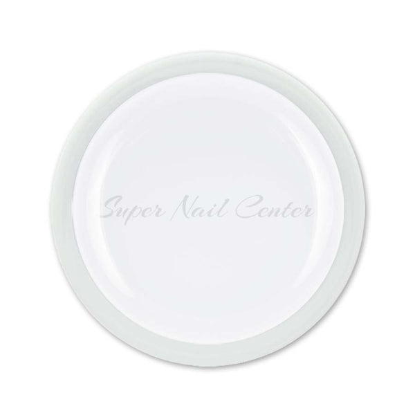 Foto di gel color optic white da 5ml con sfondo bianco, marchio SNC Super Nail Center