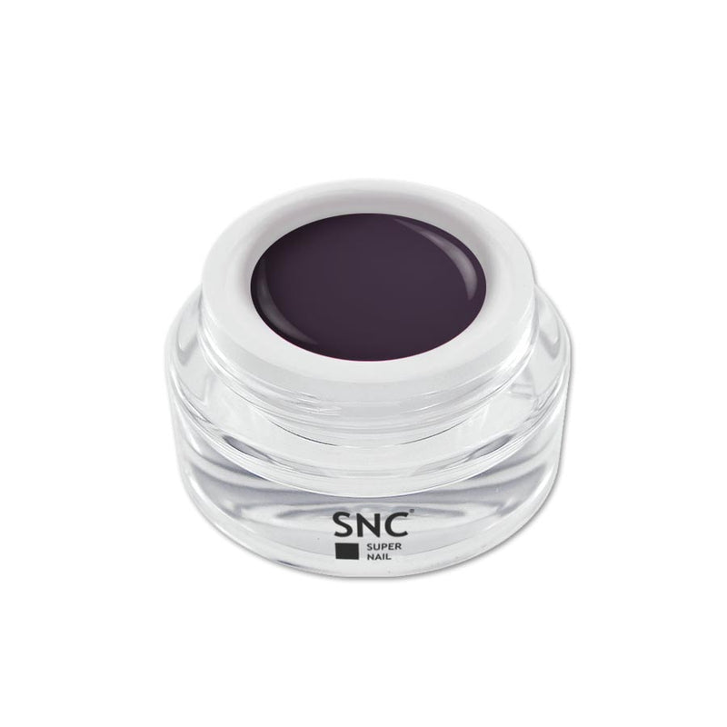 Foto di color gel Shadow in barattolino di vetro da 5ml con sfondo bianco, marchio SNC Super Nail Center