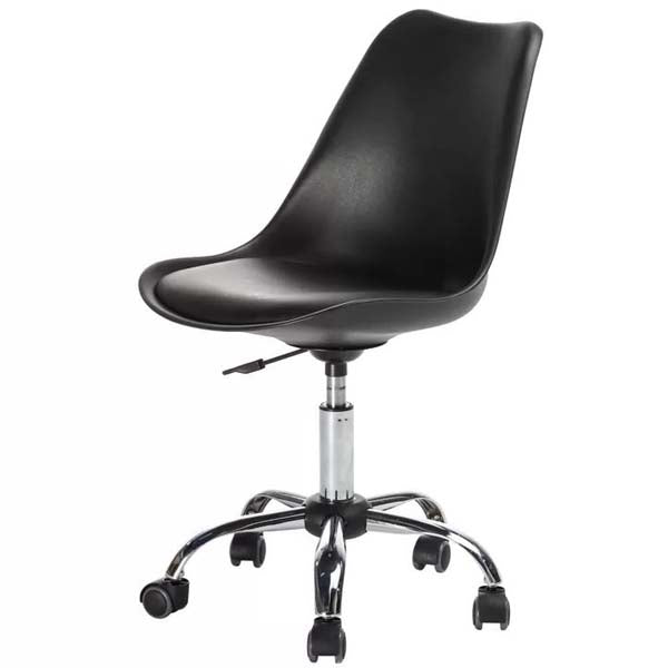 Sedia poltroncina ufficio ruote ecopelle SNC Nail Store