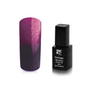 Foto di Smalto UV/LED semipermanente termico colore Dark Nude-Pink Metal con sfondo bianco, marchio SNC Super Nail Center