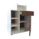 ANCO CASSA, RECEPTION retro pannello dogato cassetti aperti, Sedie e componenti SNC - Nail Store - Treviso - Veneto