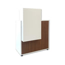 BANCO CASSA, RECEPTION fronte pannello doghe, Sedie e componenti SNC - Nail Store - Treviso - Veneto