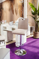 SGABELLO grigio, Tavoli, Sedie e componenti, SNC - Super Nail Store