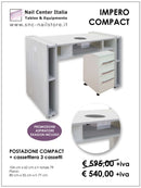 TAVOLO IMPERO BASIC+ CASSETTIERA + ASPIRATORE EXAGON