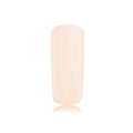 Foto di unghia dipinta con Smalto UV-LED semipermanente colore Innocence , rosa pallido con sfondo bianco, marchio SNC Super Nail Cente