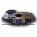 Dettagli ASPIRATORE GALAXY black, Apparecchiature, Aspiratori potenti da incasso per unghie, made in Italy, SNC Super Nail Center