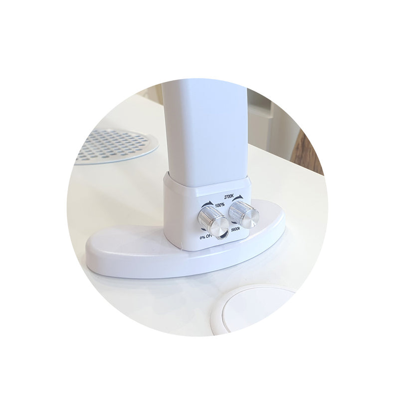 LAMPADA LED AD ARCO HALF MOON per estetista onicotecnica lashmaker dettaglio lampade LED, SNC Super Nail Center