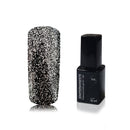 Foto di Smalto UV-LED semipermanente polishgel colore Interstellar glitter con sfondo bianco, marchio SNC Super Nail Center