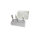 PORTA PUNTE PER FRESA CON PUNTE, frese, punte e cilindrini, marchio SNC Super Nail Center