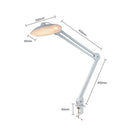LAMPADA LED  con morsetto per estetista onicotecnica lashmaker misure , SNC Super Nail Center