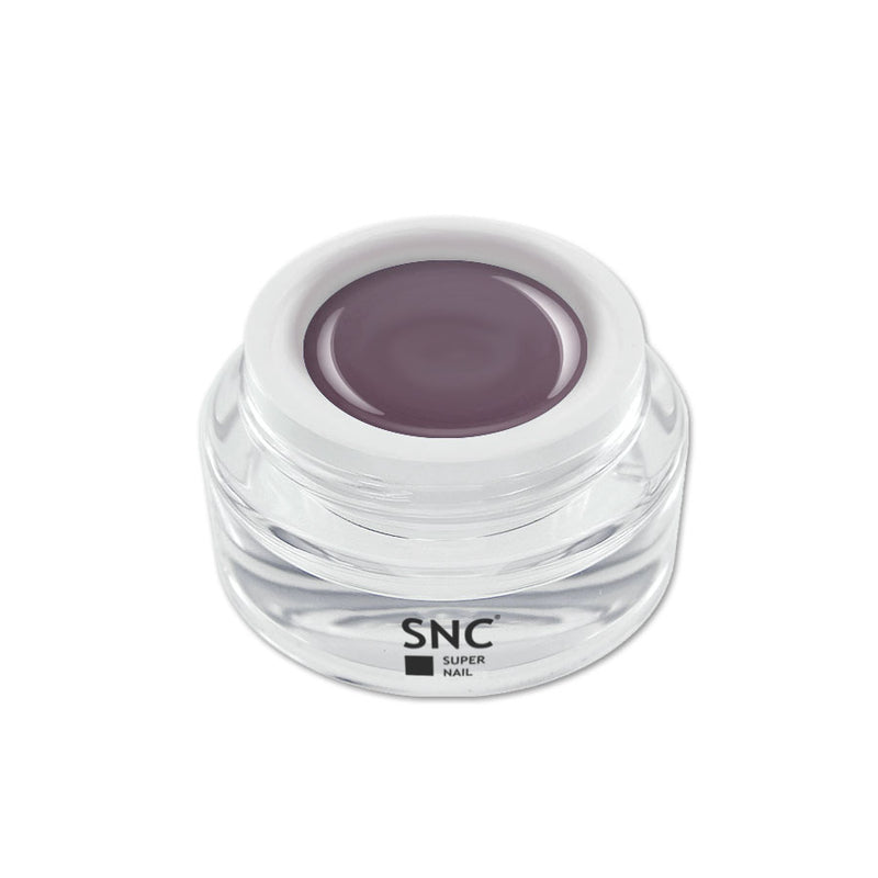 Foto di color gel Dirty in barattolino di vetro da 5ml con sfondo bianco, marchio SNC Super Nail Center