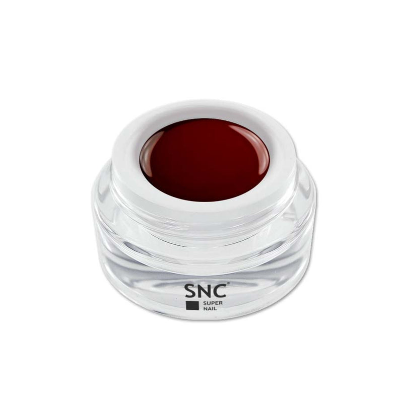 Foto di color gel Elegance in barattolino di vetro da 5ml con sfondo bianco, marchio SNC Super Nail Center