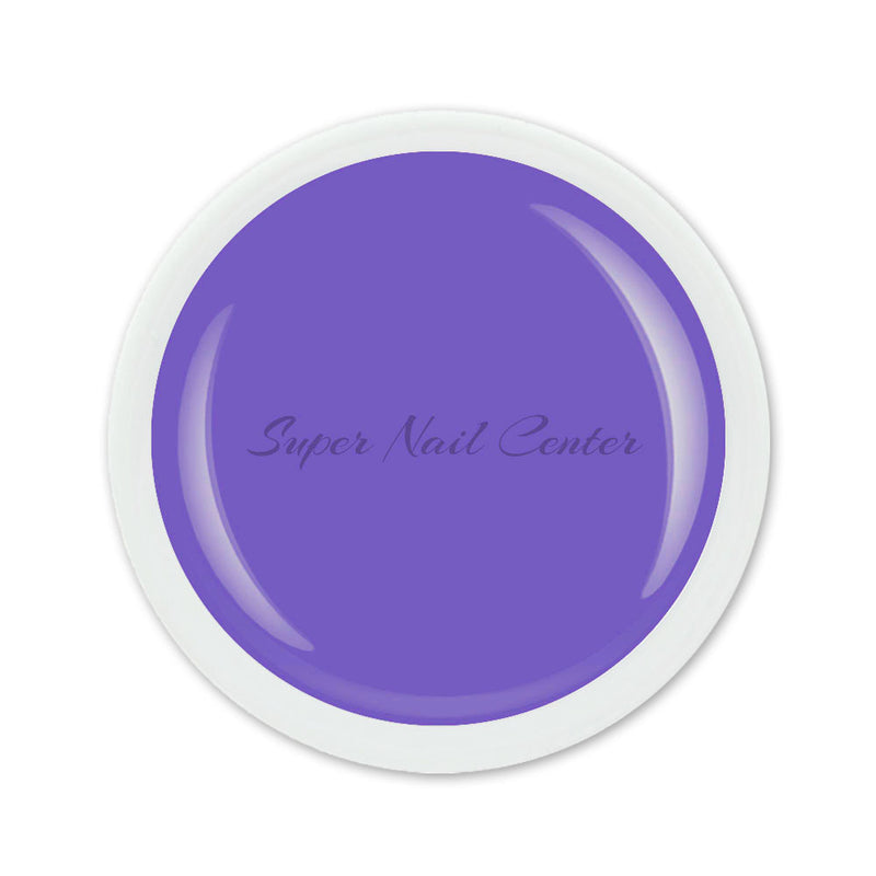 Foto di color gel Lilac da 5ml con sfondo bianco, marchio SNC Super Nail Center