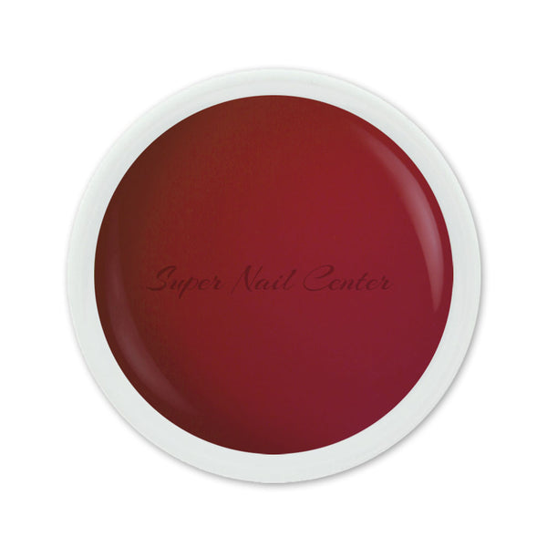 Foto di color gel Rosso Scuro da 5ml con sfondo bianco, marchio SNC Super Nail Center