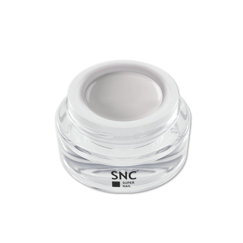 Foto di color gel Grigio Agata in barattolino di vetro da 5ml con sfondo bianco, marchio SNC Super Nail Center