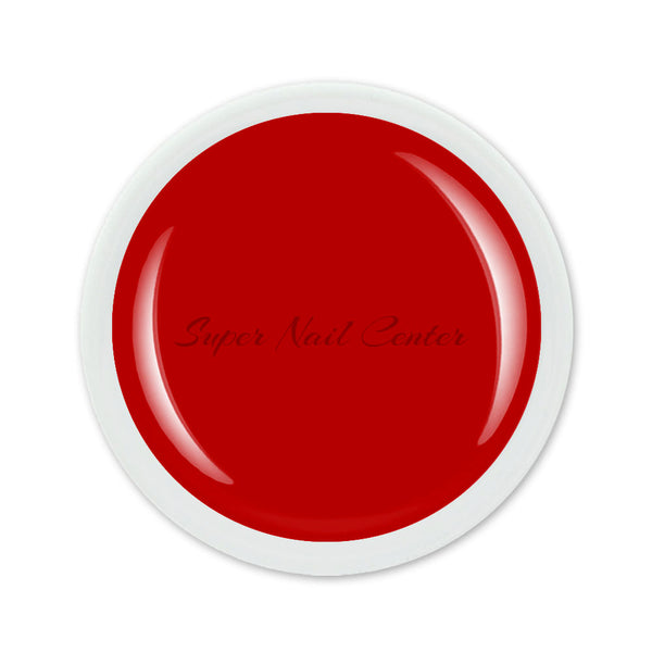 Foto di color gel Rosso da 5ml con sfondo bianco, marchio SNC Super Nail Center