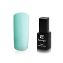 Foto di Smalto UV-LED semipermanente Extreme lack colore Turchese, azzurro verde tiffany,  con sfondo bianco, marchio SNC Super Nail Center