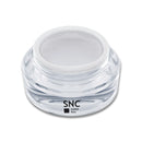 Foto di gel costruttore builder monofasico 3 in 1 moonlight da 15ml colore trasparente con sfondo bianco, marchio SNC Super Nail Center