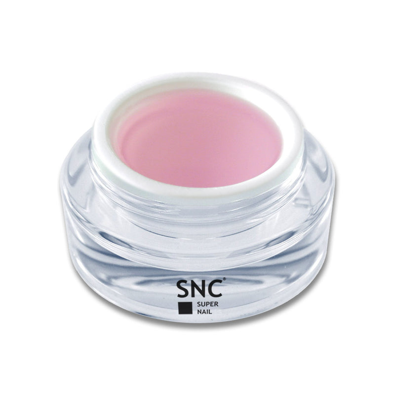 Foto di gel costruttore builder monofasico 3 in 1 moonlight da 15ml colore rosè con sfondo bianco, marchio SNC Super Nail Center