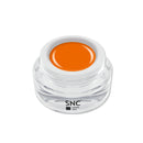 Foto di color gel Nektarine in barattolino di vetro da 5ml con sfondo bianco, marchio SNC Super Nail Center