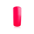 Foto di unghia dipinta con Smalto UV-LED semipermanente polishgel colore Neon pink rosa fluo con sfondo bianco, marchio SNC Super Nail Center