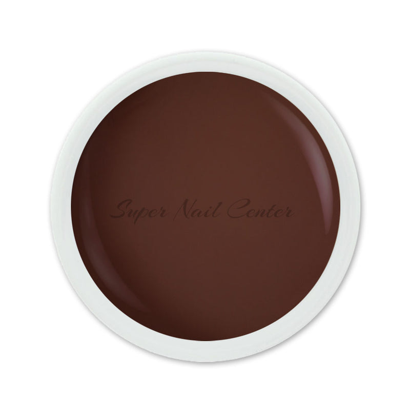 Foto di color gel Cacao da 5ml con sfondo bianco, marchio SNC Super Nail Center