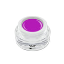 Foto di color gel Lilla Chiaro in barattolino di vetro da 5ml con sfondo bianco, marchio SNC Super Nail Center