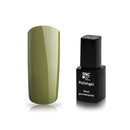 Foto di Smalto UV-LED semipermanente colore Army Green con sfondo bianco, marchio SNC Super Nail Center