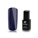 Foto di Smalto UV-LED semipermanente colore Deep Purple viola scuro con sfondo bianco, marchio SNC Super Nail Center