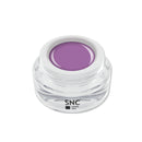 Foto di fresh and cool color gel Wild Mauve in barattolino di vetro da 5ml con sfondo bianco, marchio SNC Super Nail Center