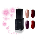 Foto di top finish lucido finale glossy finish led uv con dispersione con sfondo bianco, marchio SNC Super Nail Center