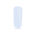 Foto di unghia dipinta con Smalto UV-LED semipermanente colore lilla Pervinca con sfondo bianco, marchio SNC Super Nail Center
