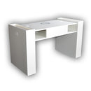 TAVOLO ROMA 1 WHITE posteriore, Tavoli serie NTD, SNC - Super Nail Store