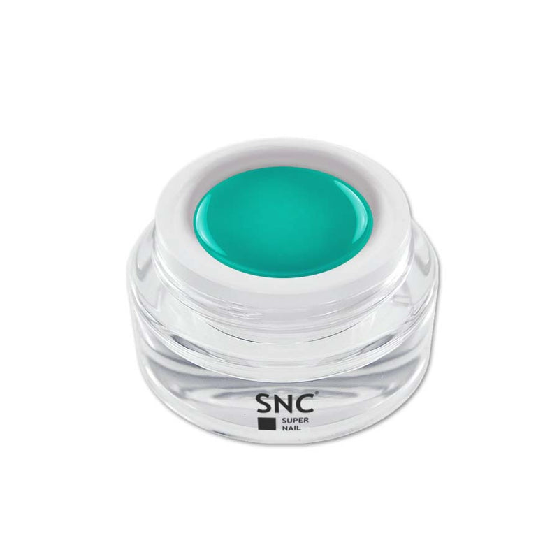 Foto di color gel Ceylon in barattolino di vetro da 5ml con sfondo bianco, marchio SNC Super Nail Center