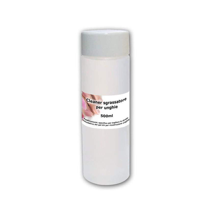 CLEANER isopropyl alcohol sgrassatore deidratante TRASPARENTE 500ML, Liquidi, Cleaner e detergenti, SNC Super Nail Center