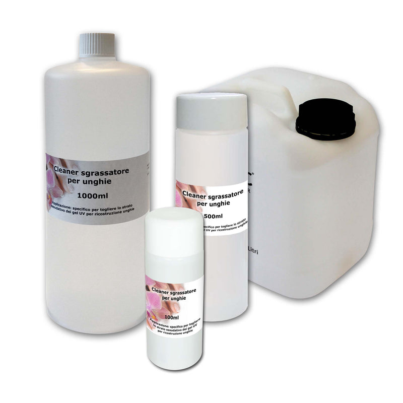CLEANER isopropyl alcohol sgrassatore deidratante TRASPARENTE, Liquidi, Cleaner e detergenti, SNC Super Nail Center