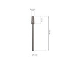 Specifiche e dettagli PUNTA PROFESSIONALE DIAMANTATA A TRONCO DI CONO 4 mm diametro, frese, punte e cilindrini unghie marchio SNC Super Nail Center