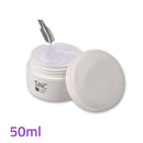 Foto di gel Costruttore builder Fiberglas fibre di vetro  Masterline UV/ LED 50ml colore Clear (Trasparente) con sfondo bianco, marchio SNC Super Nail Center