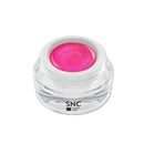 Foto di glimmer color gel Lily in barattolino di vetro da 5ml con sfondo bianco, marchio SNC Super Nail Center