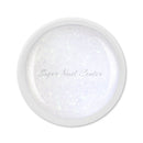 Foto di glitter color Bianco gel  da 5ml con sfondo bianco, marchio SNC Super Nail Center