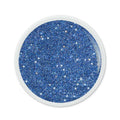Foto di glitter color gel New Indaco da 5ml con sfondo bianco, marchio SNC Super Nail Center