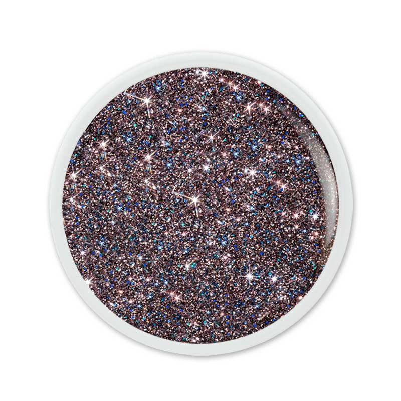 Foto di glitter color gel New Dark Nights da 5ml con sfondo bianco, marchio SNC Super Nail Center