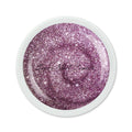 Foto di glitter color gel Rosa da 5ml con sfondo bianco, marchio SNC Super Nail Center